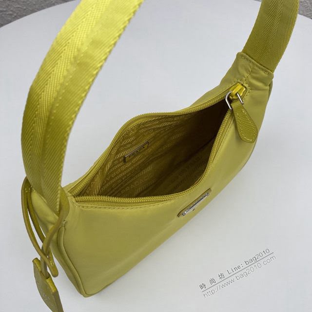 prada女包 普拉達新款升級版Hobo手拎包 1NE515 Prada女士尼龍單肩包 Prada三合一腋下包  pyd2374